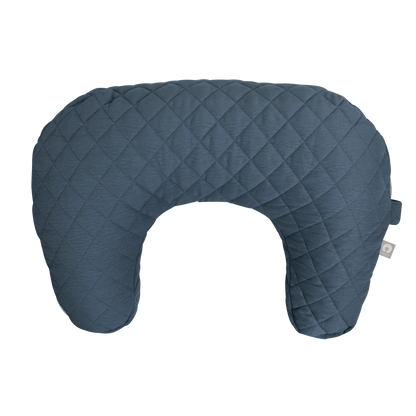quilted slate blue