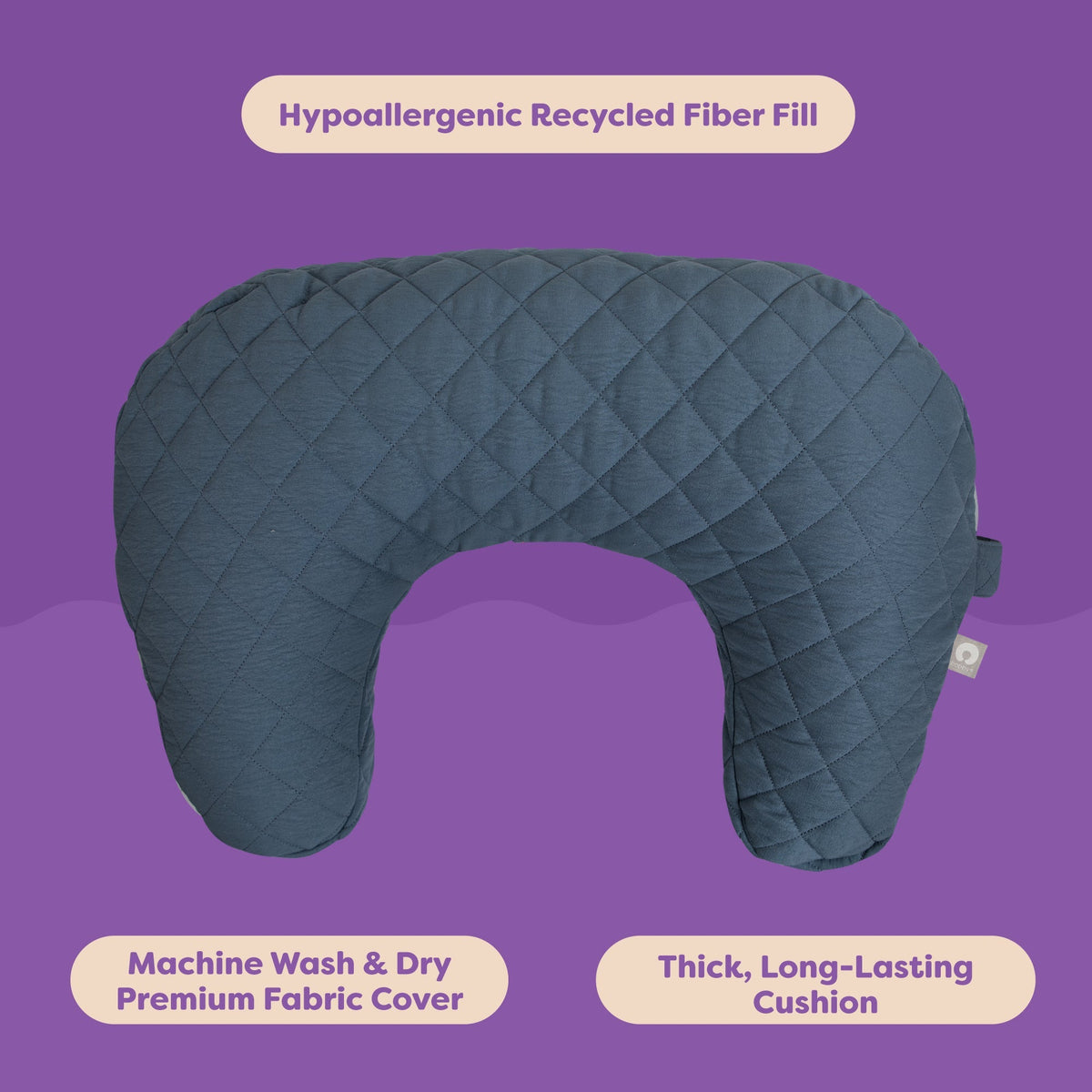 Quilted Slate Blue